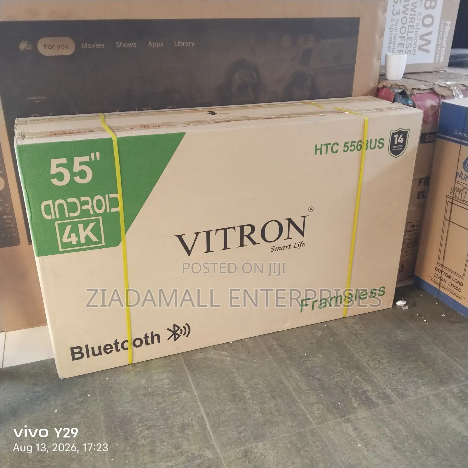 50 Inch Vitron UHD TV – Modern Smart Entertainment