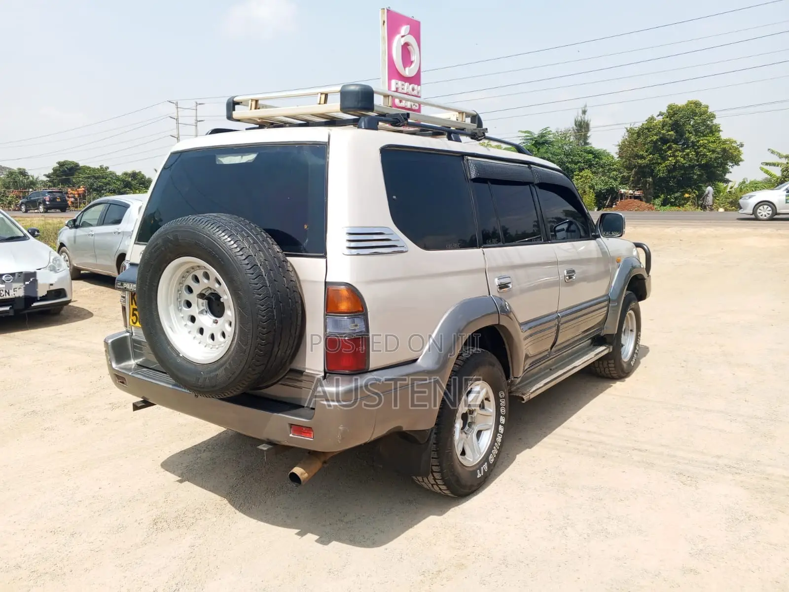Toyota Land Cruiser Prado 2003 Beige