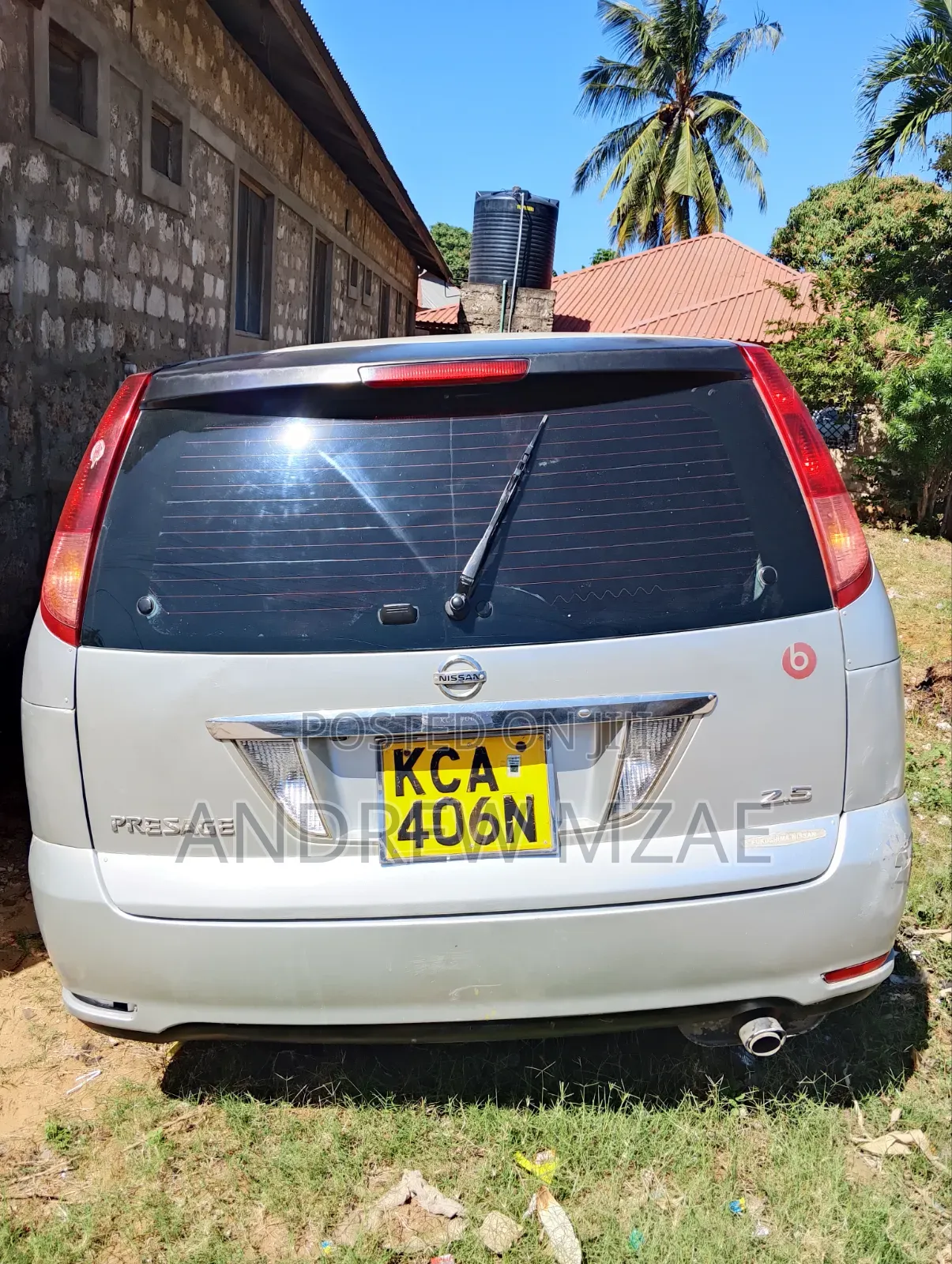 Nissan Presage 2007 Silver