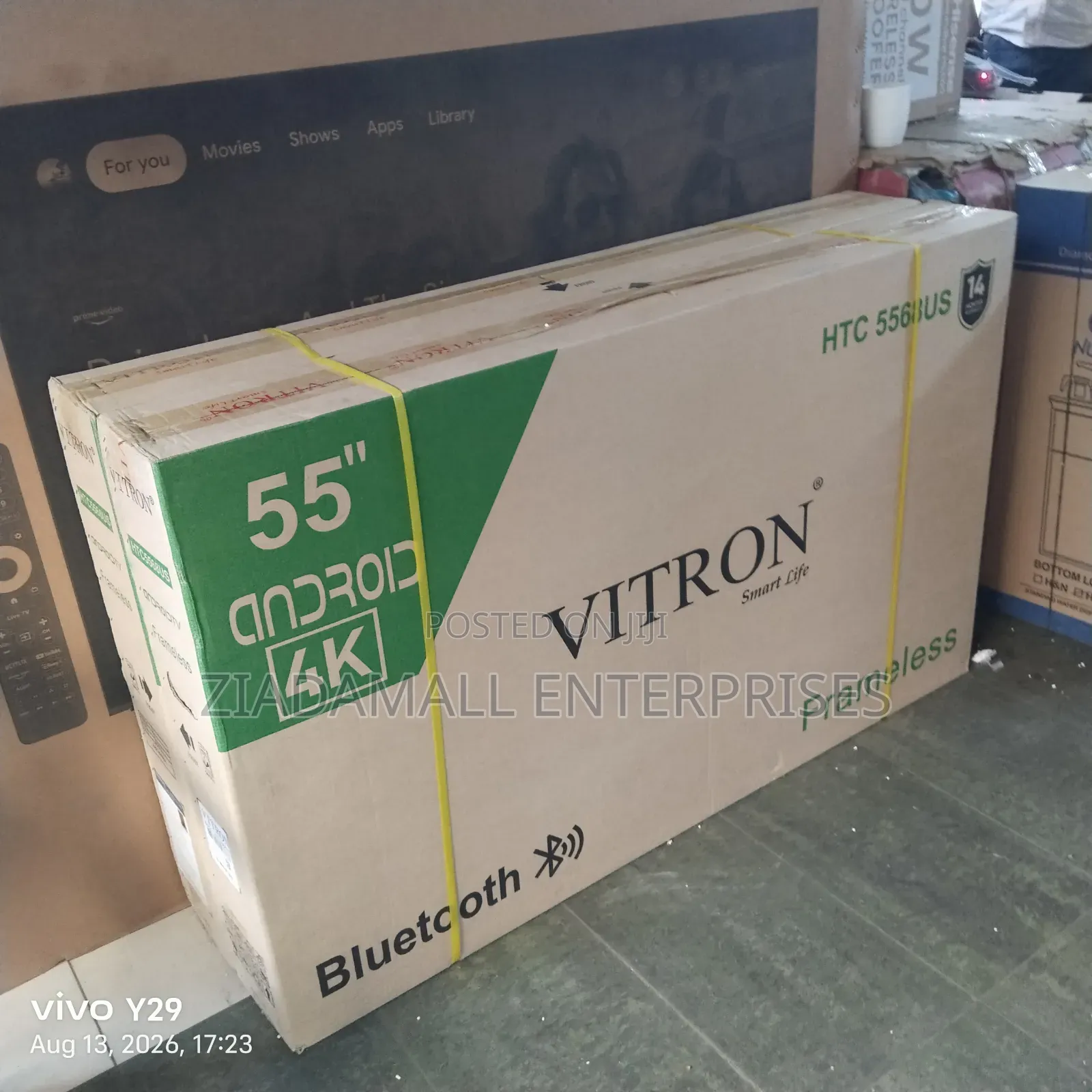 Wifi Connectable 50 Inch Vitron UHD TV – Modern Smart TV. With BT