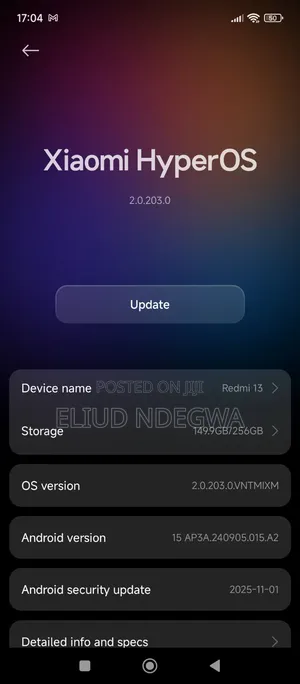Xiaomi 13 256 GB Black