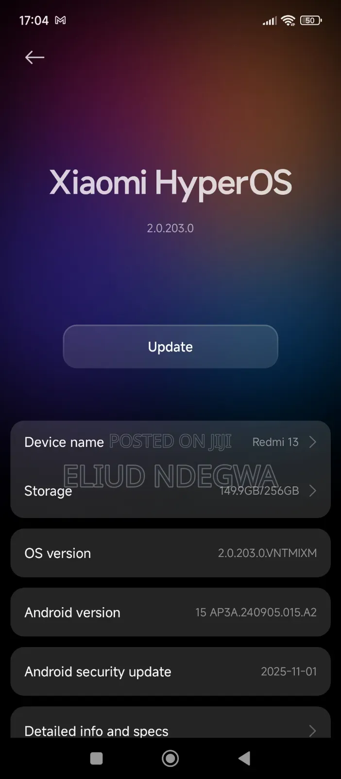 Xiaomi 13 256 GB Black