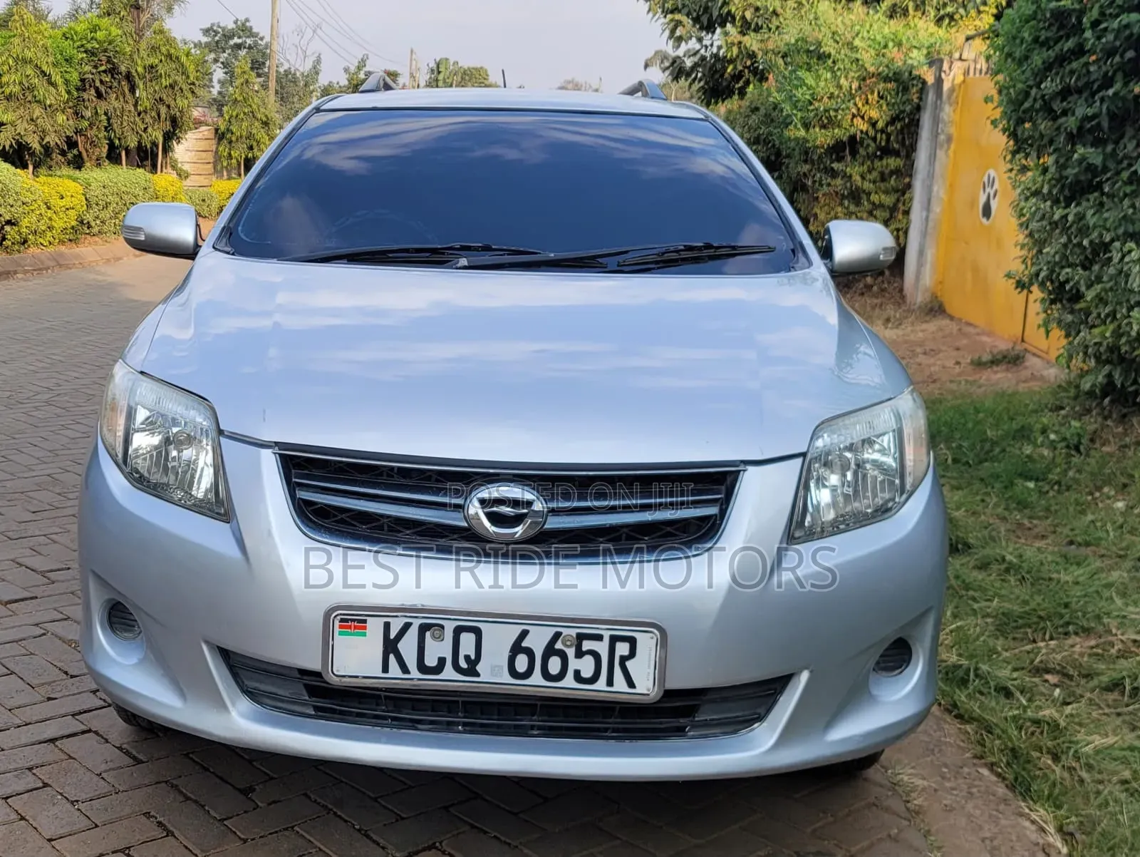 Toyota Corolla Fielder 2012 Silver