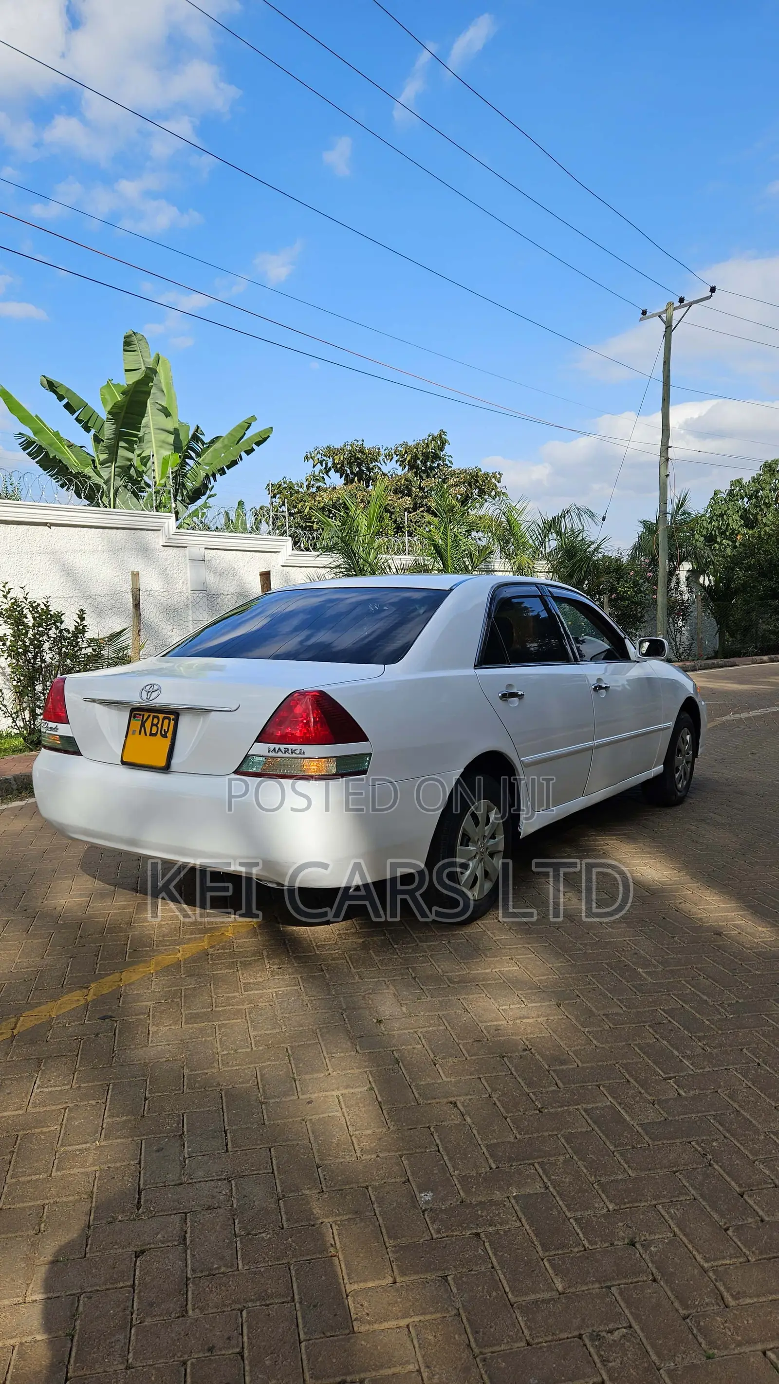 Toyota Mark II 2.0 RWD 2004 White