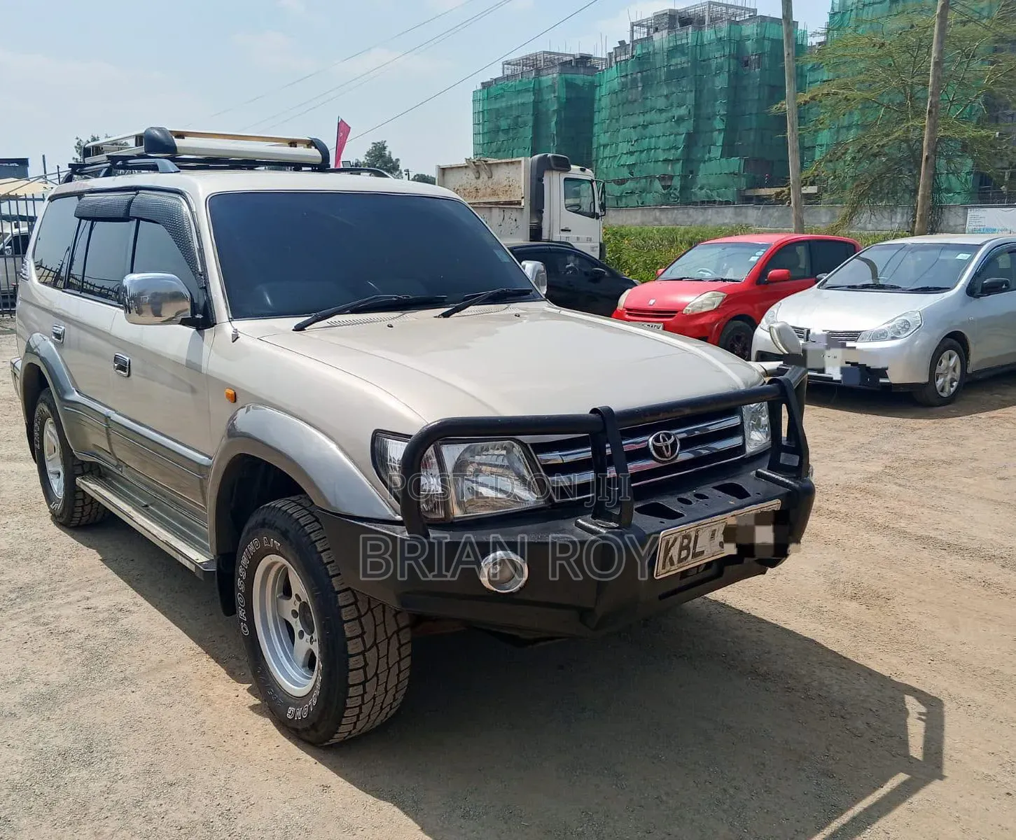Toyota Land Cruiser Prado 2003 Gray