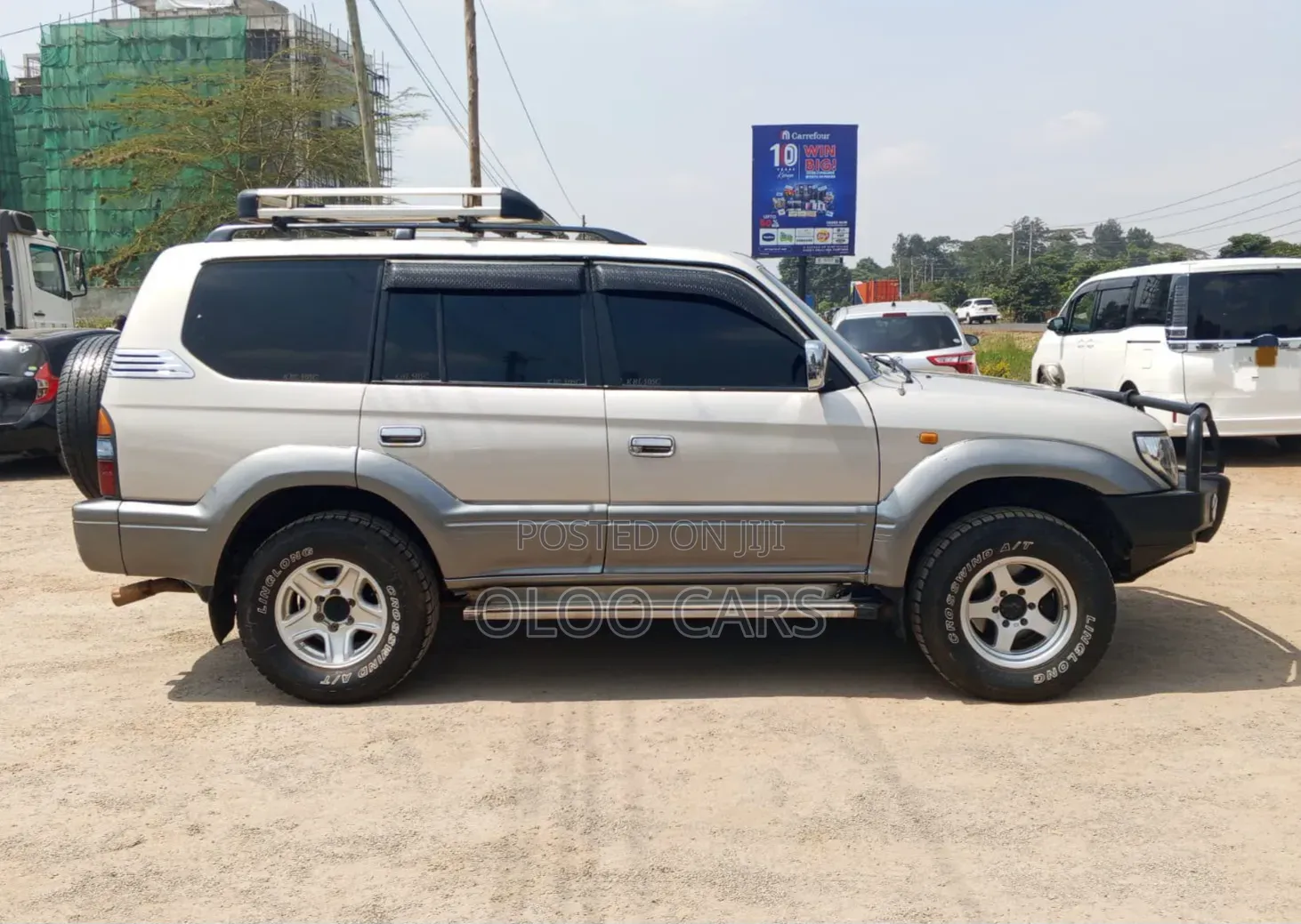 Toyota Land Cruiser 2003 Off white