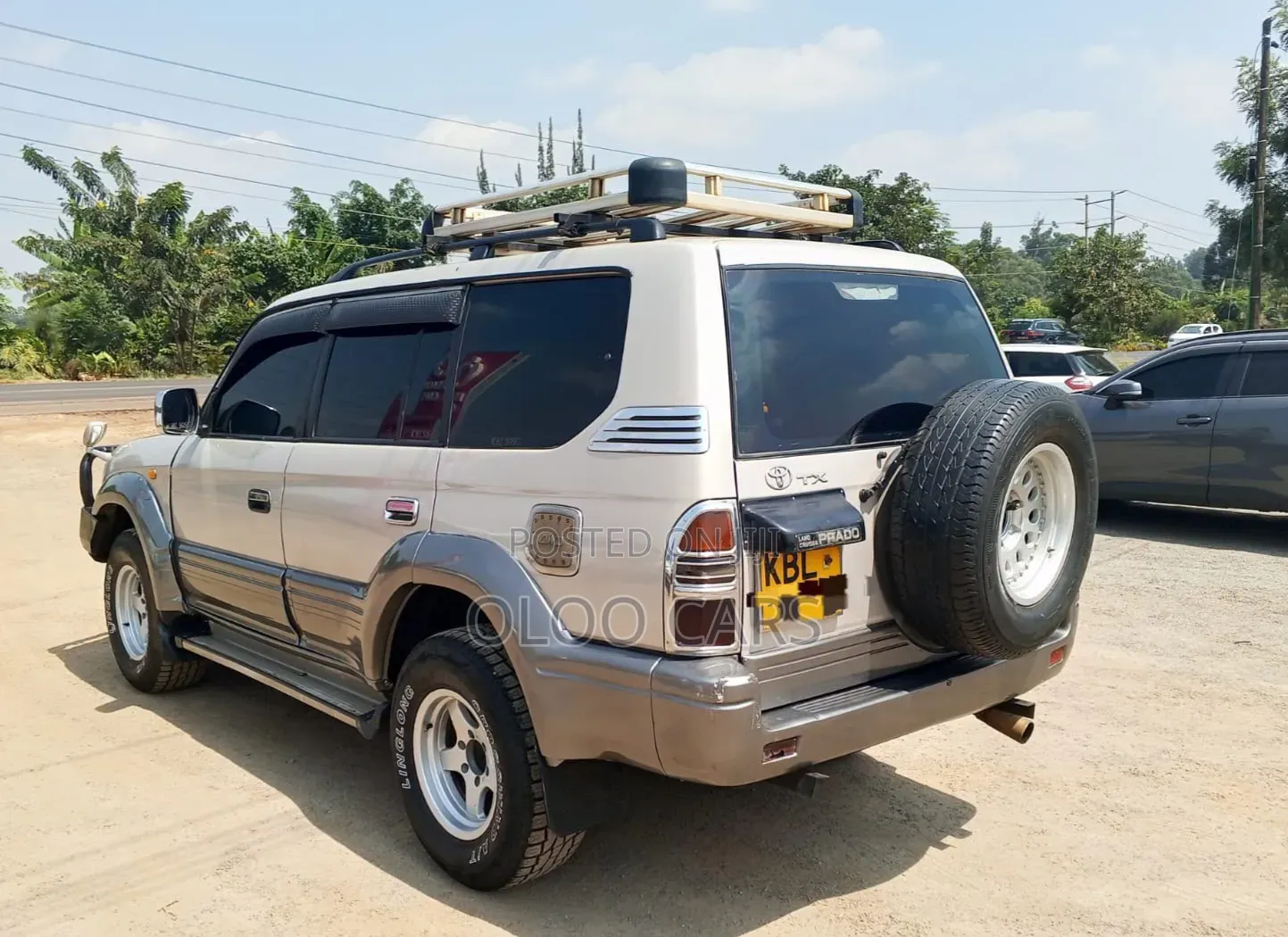 Toyota Land Cruiser 2003 Off white