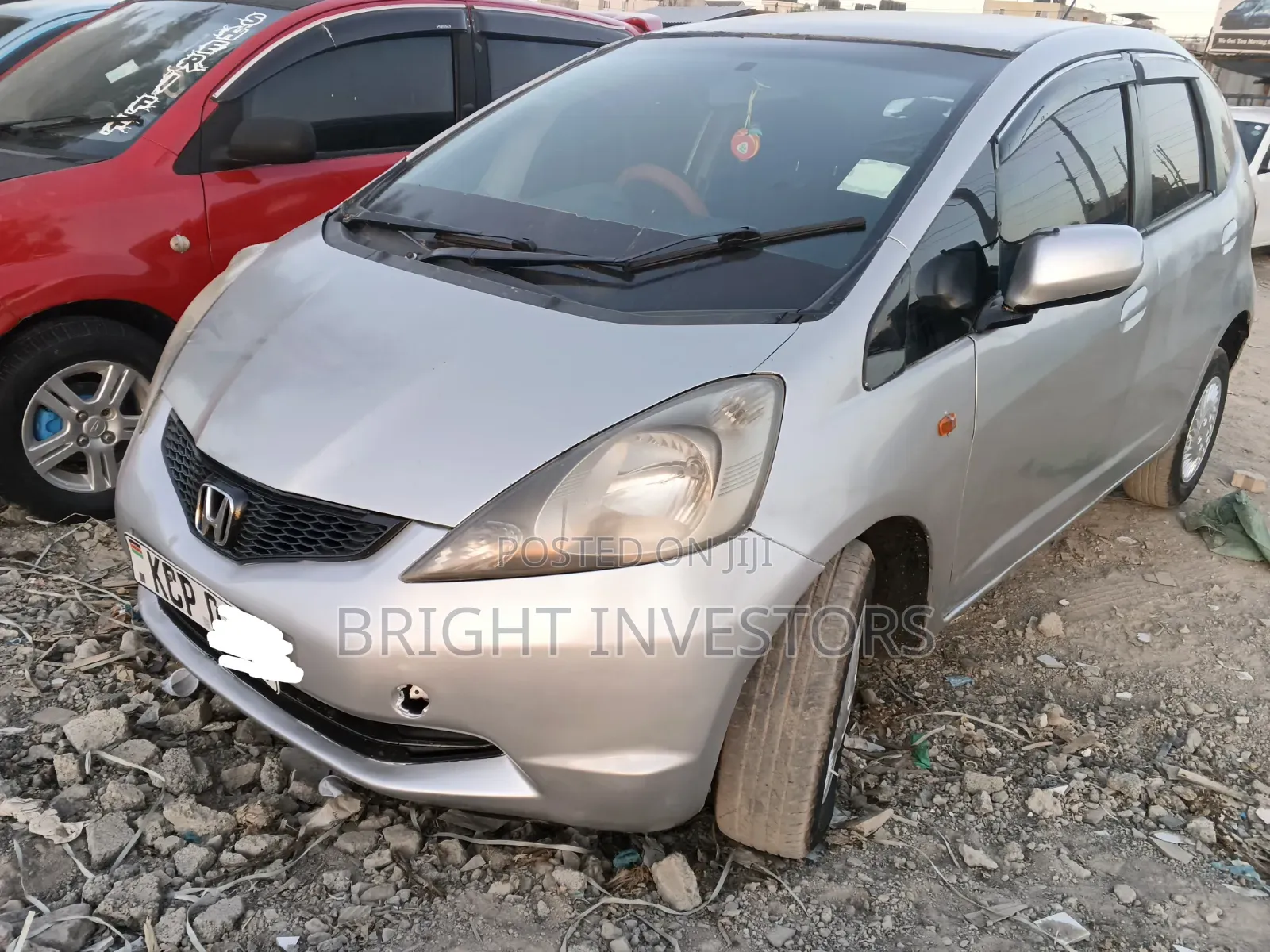 Honda Fit 2012 Silver