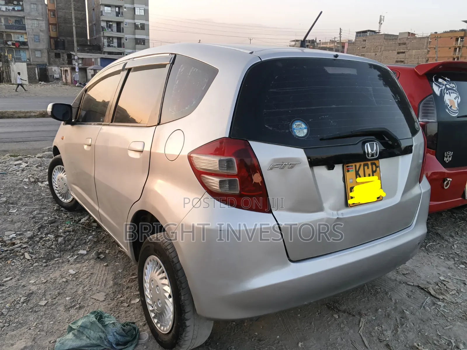 Honda Fit 2012 Silver