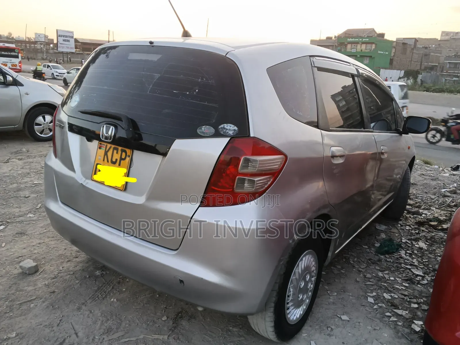 Honda Fit 2012 Silver