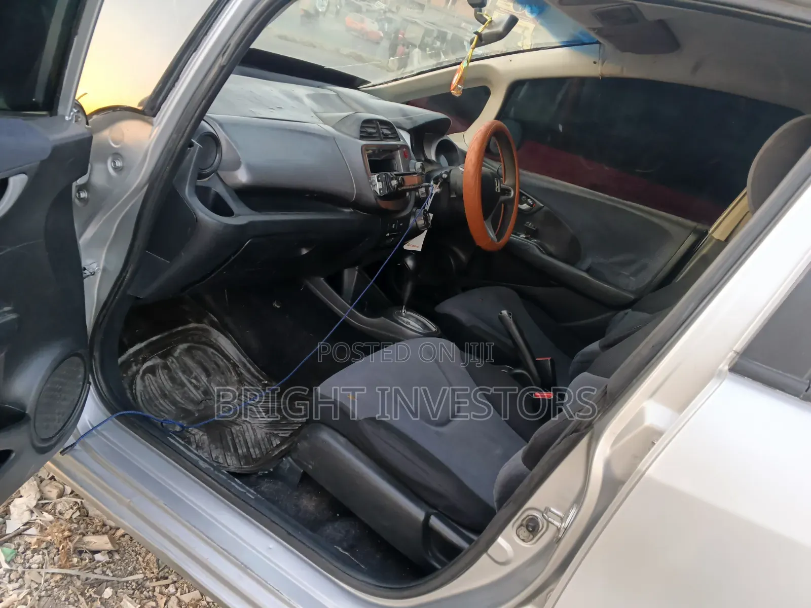 Honda Fit 2012 Silver