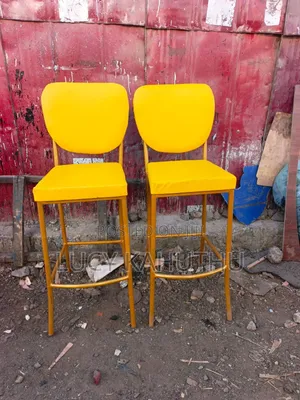 Yellow High Stools Chairs