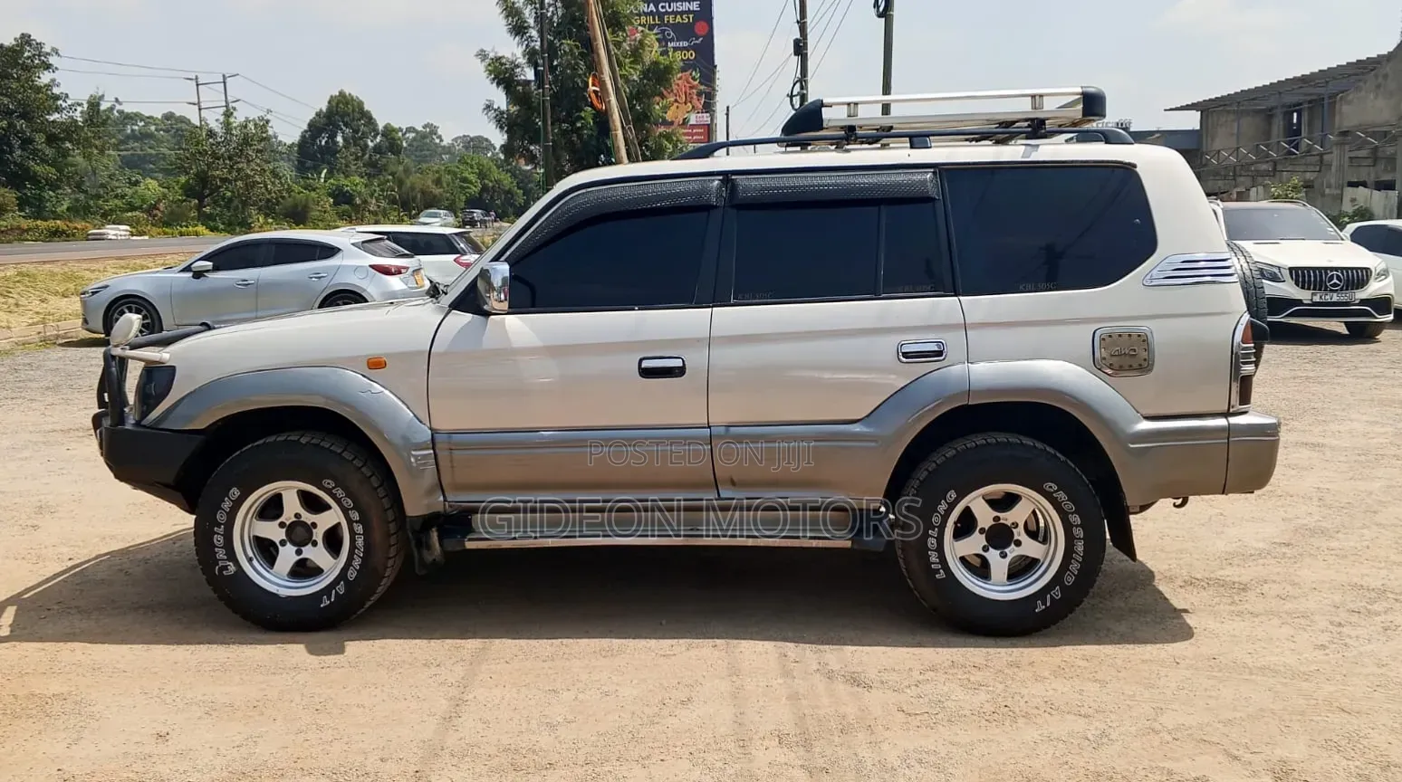 Toyota Land Cruiser Prado 2003 Silver