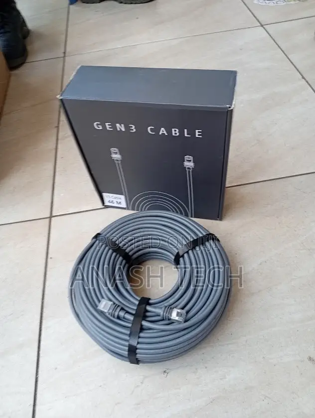 Starlink 46M Outdoor Cable – Heavy-Duty High-Speed Replacement Cable