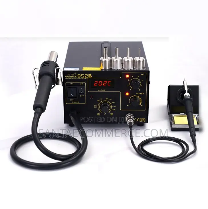 Gordak 952b Hot Air SMD Soldering Iron Rework Station