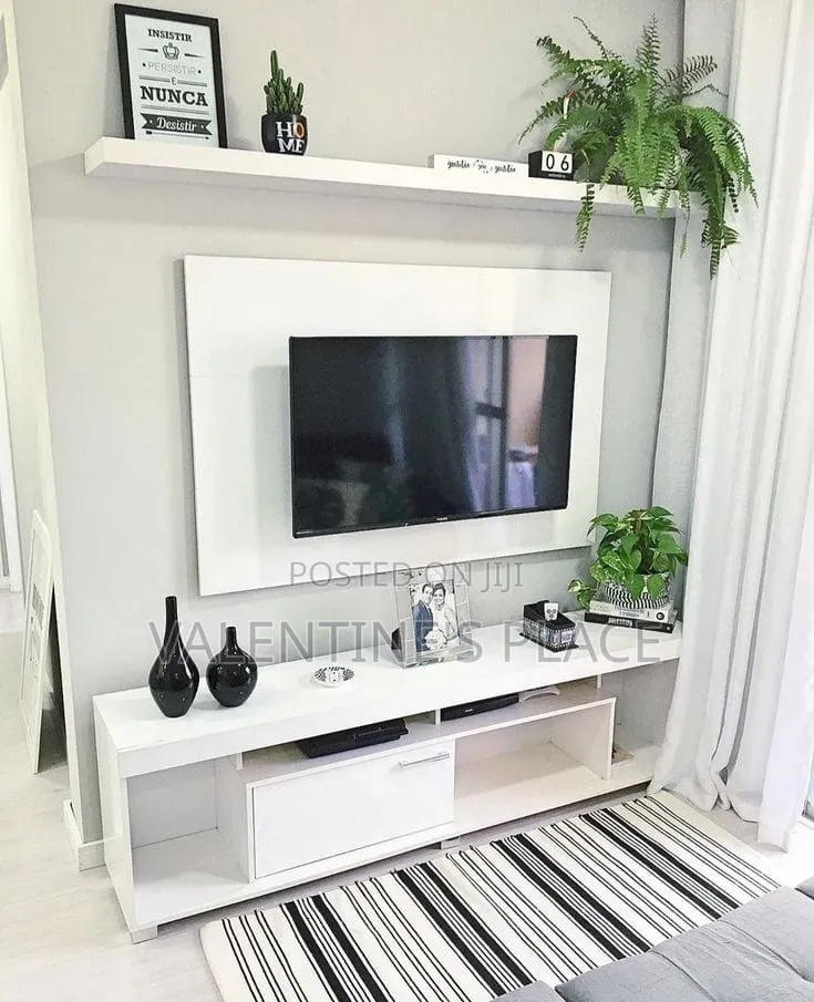Minimalist Contemporary 6ft TV Media Unit