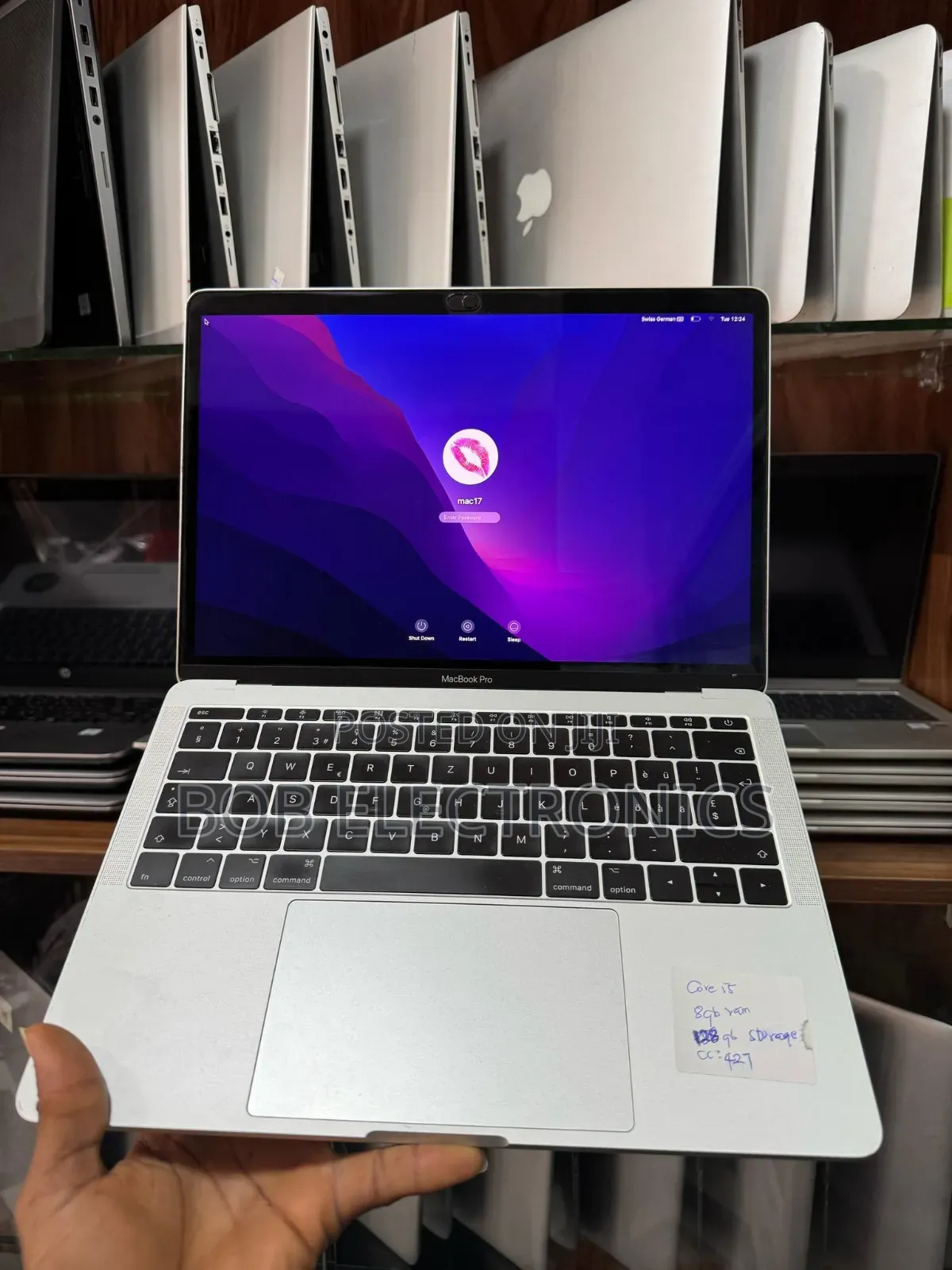 Laptop Apple MacBook Pro 2017 8GB Intel Core i5 SSD 256GB
