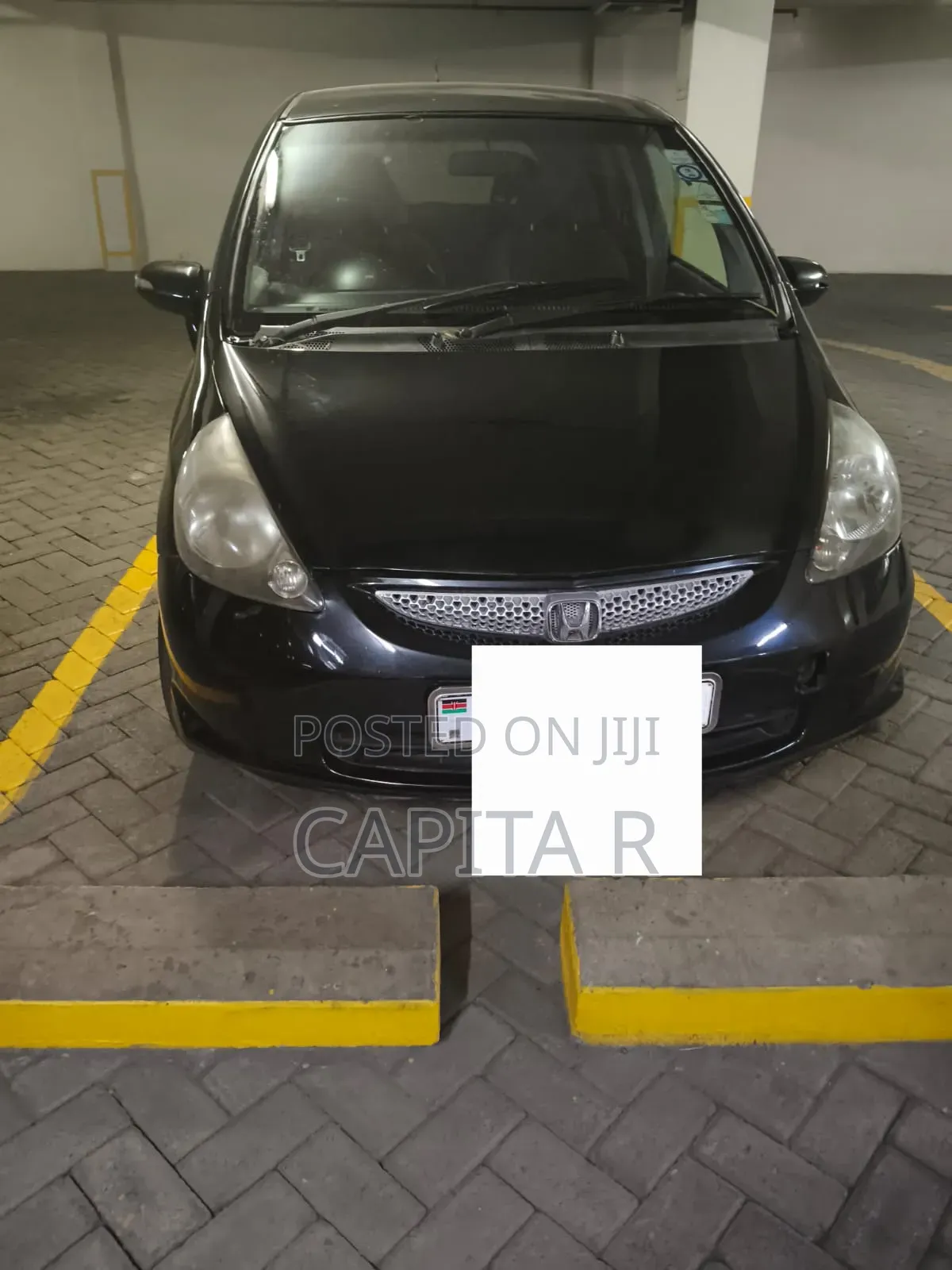 Honda Fit 2007 Black