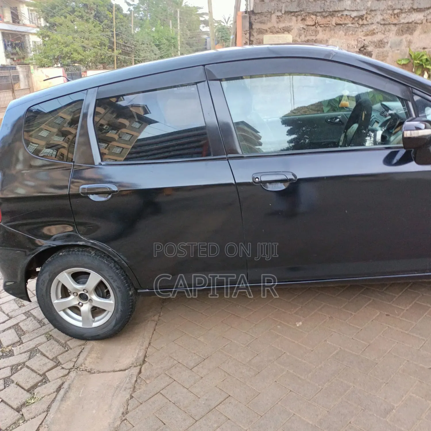 Honda Fit 2007 Black