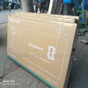 With Free Guard - Hisense 65inches A6 Series Smart TV. UHD