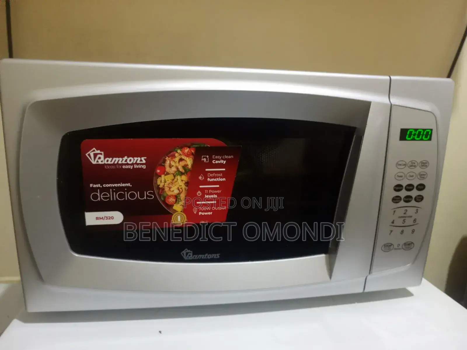 Ramtons RM320 Microwave (For Parts / Repair – Fully Functional)