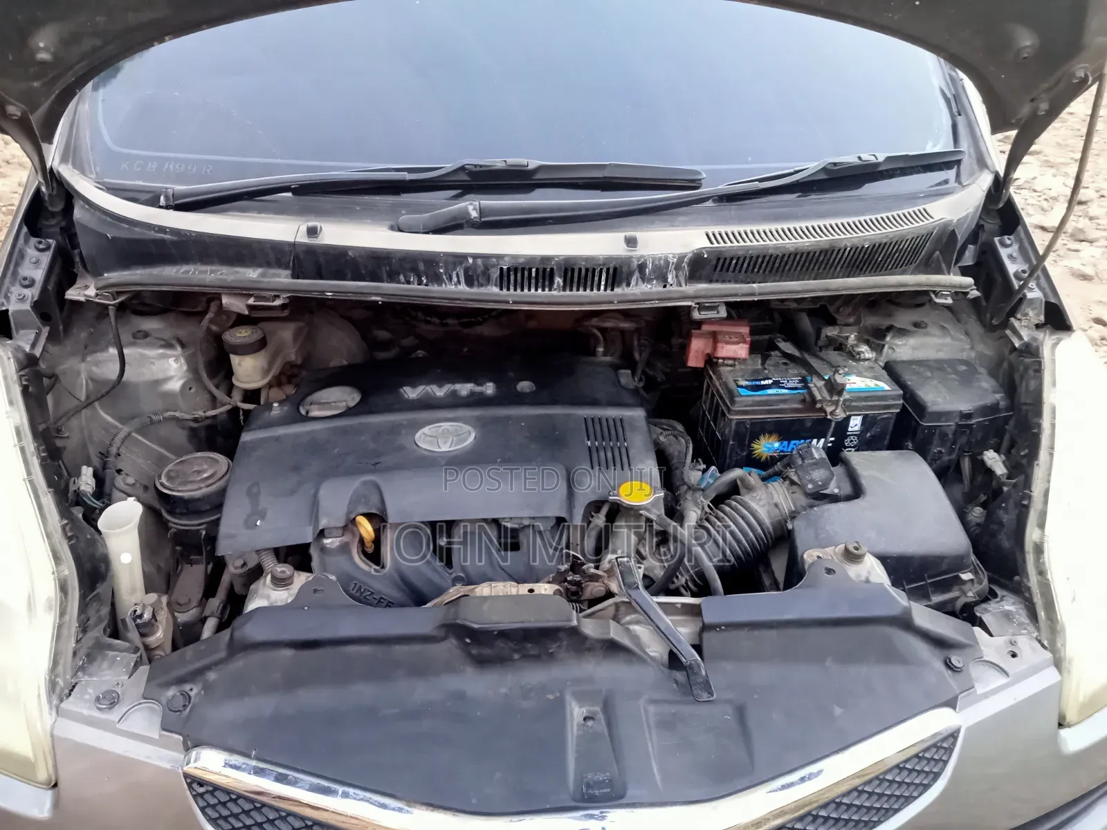 Toyota Ractis 2008 Gray