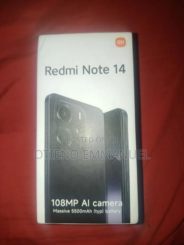 Xiaomi Redmi Note 14 4G 128 GB Black - main view