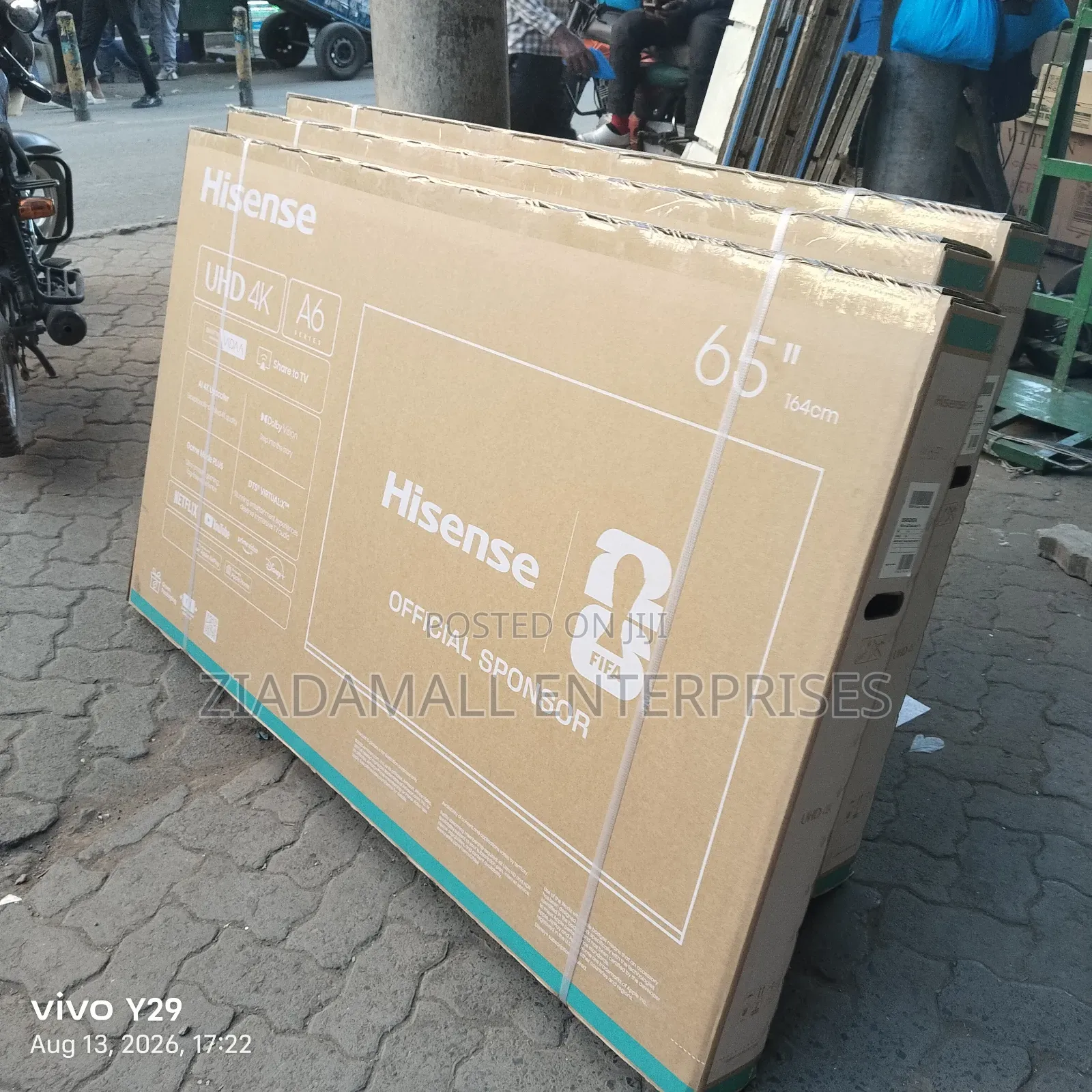 Hisense 65” A6 UHD Smart TV | Dolby Vision | Frameless