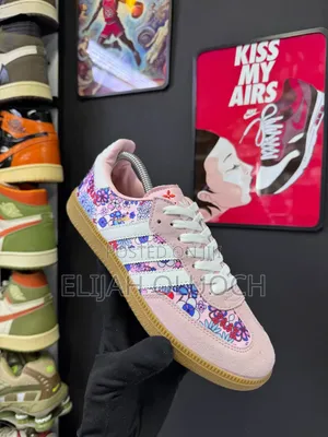 Adidas X Liberty London Samba OG 'Clear Pink Floral'.