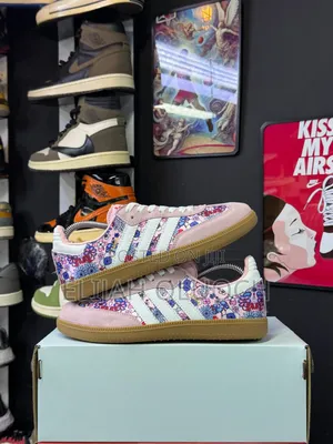 Adidas X Liberty London Samba OG 'Clear Pink Floral'.