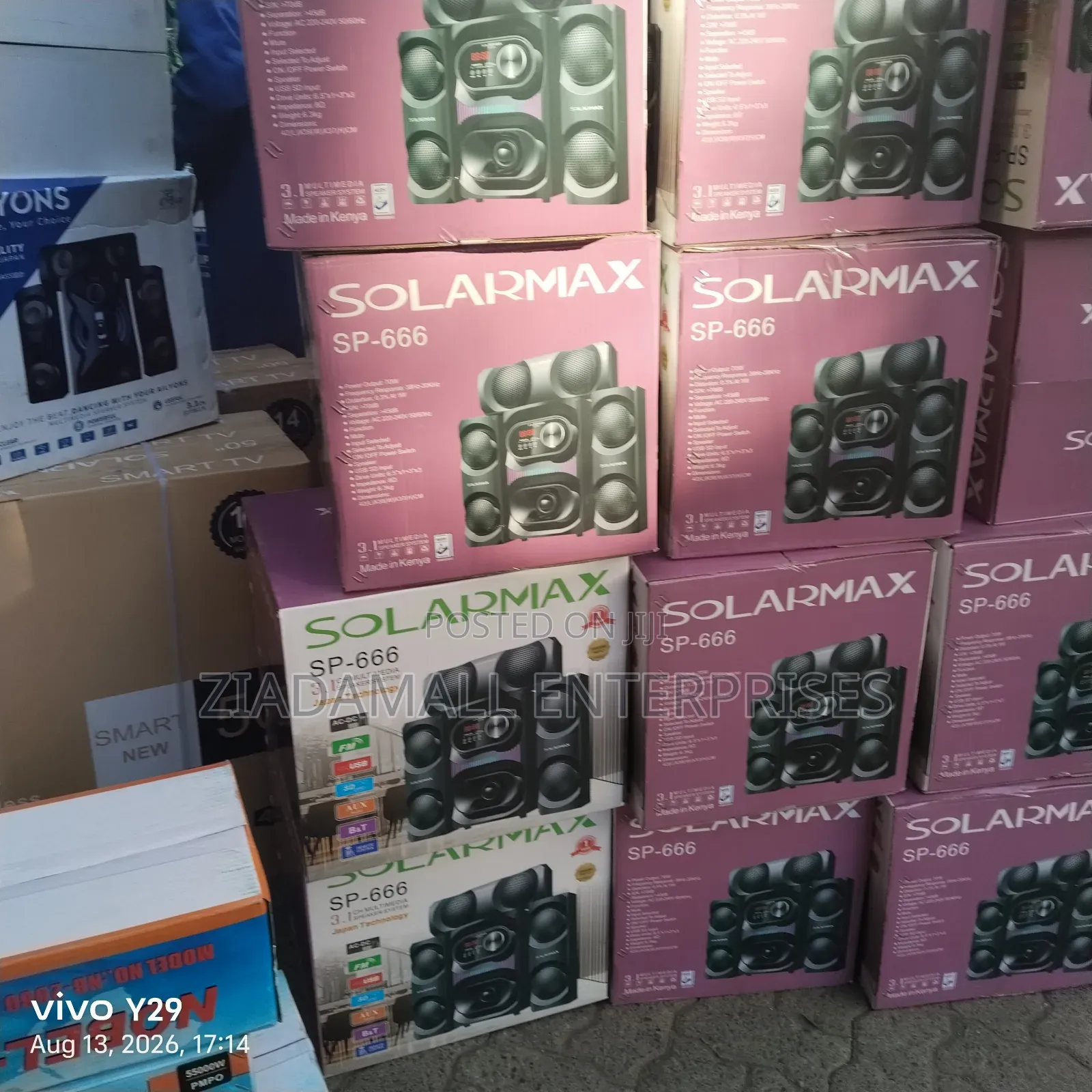 Solarmax SP-666 Woofer. 3speakers