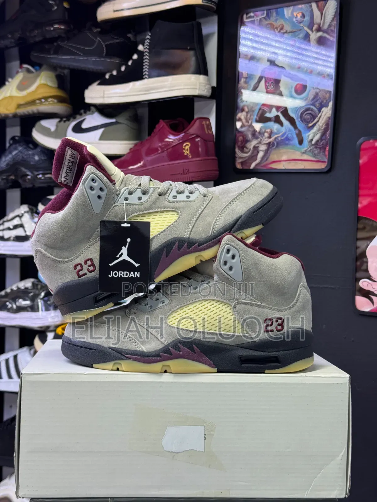 The a Ma Maniére X Air Jordan 5 "Light Bone"