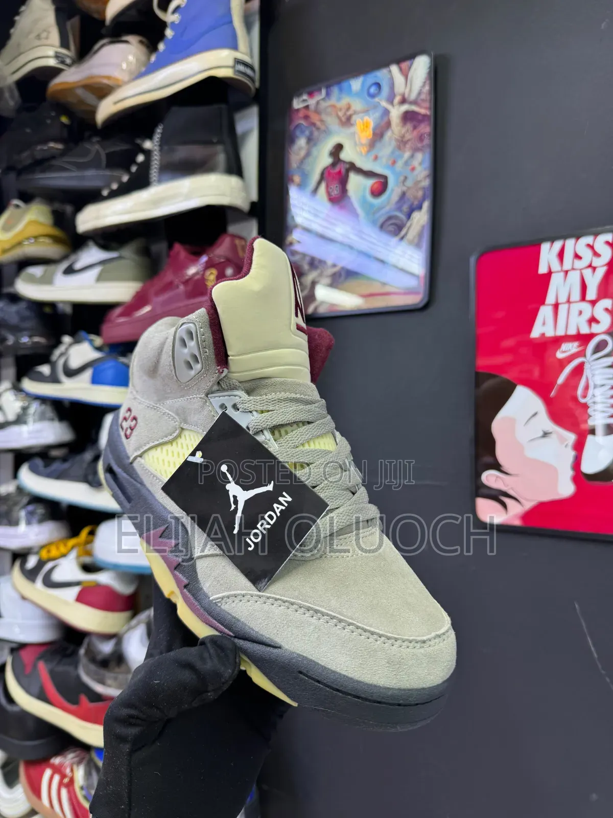 The a Ma Maniére X Air Jordan 5 "Light Bone"