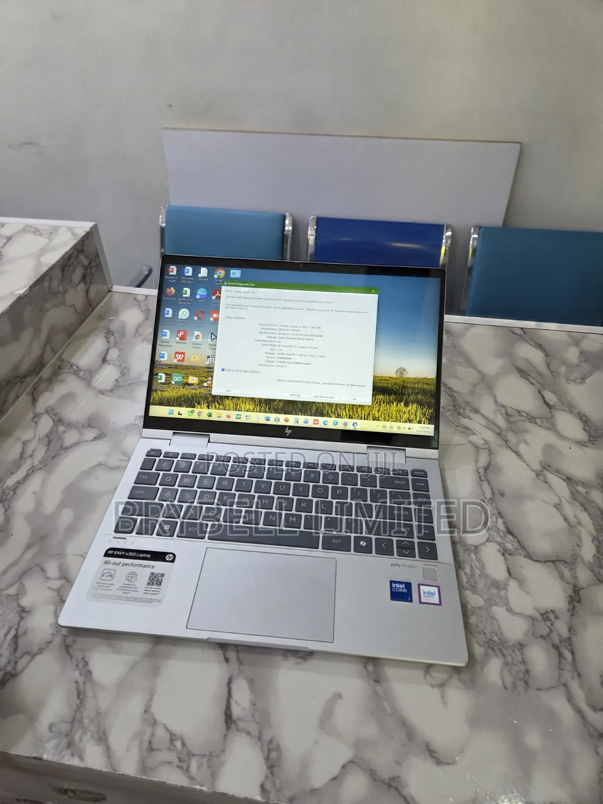 Laptop HP Envy x360 16GB Intel Core i7 SSD 512GB