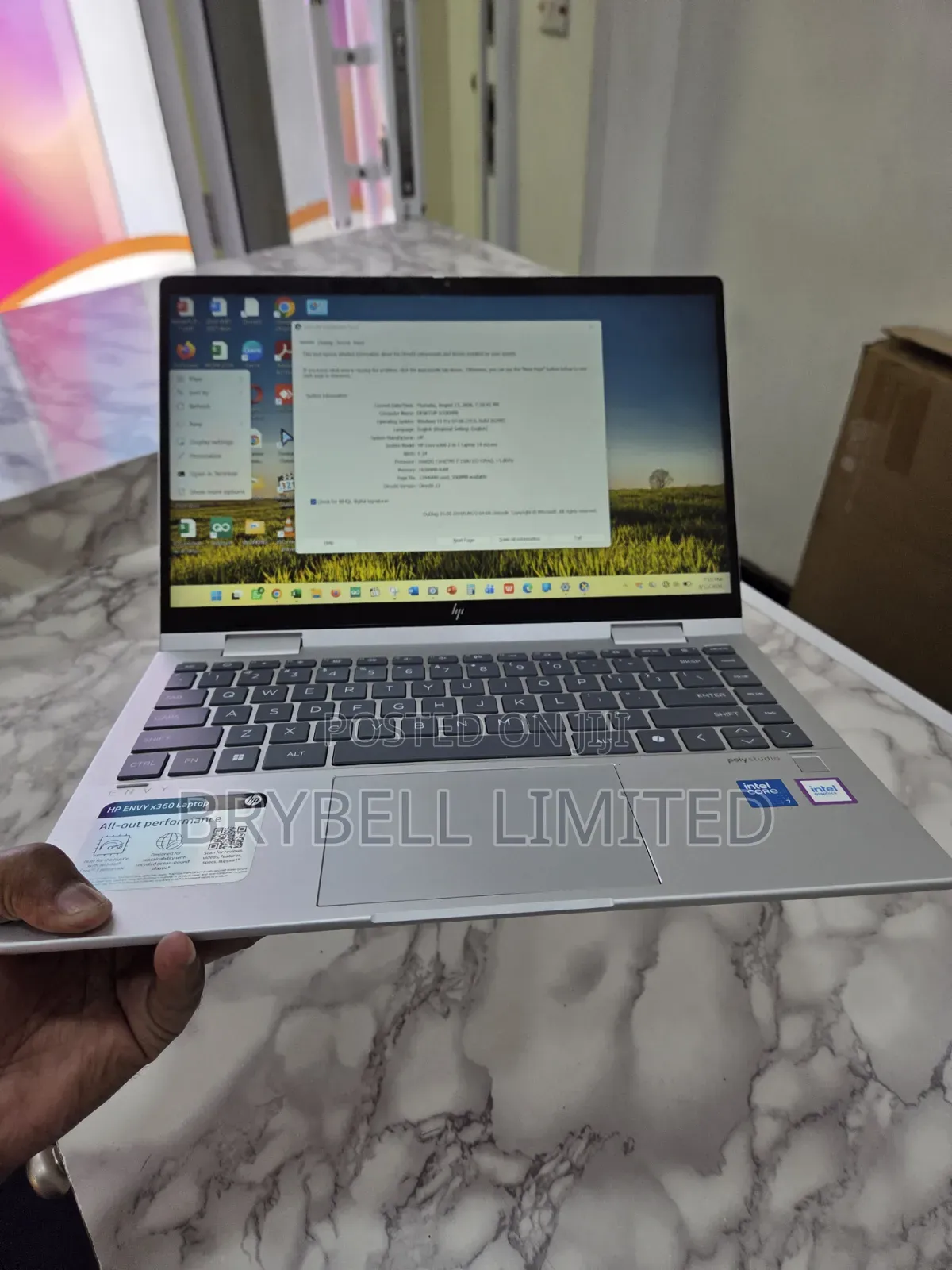 Laptop HP Envy x360 16GB Intel Core i7 SSD 512GB
