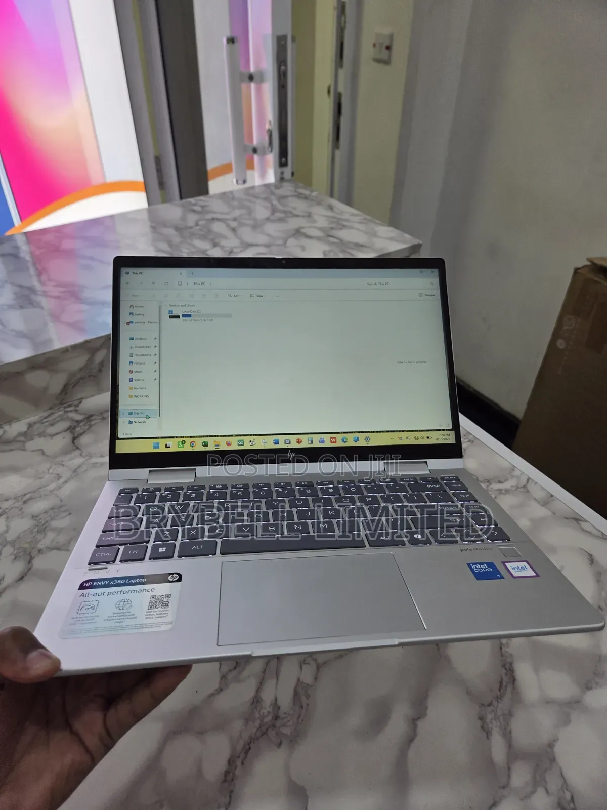 Laptop HP Envy x360 16GB Intel Core i7 SSD 512GB