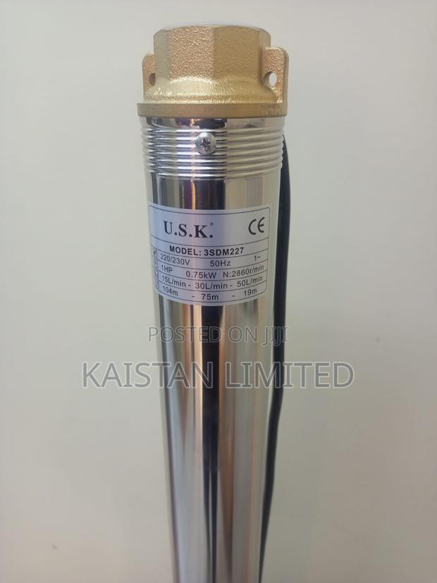 750W 1HP Submersible Deep Water Pump – 1.25 Inch | 126M Maximum Lift