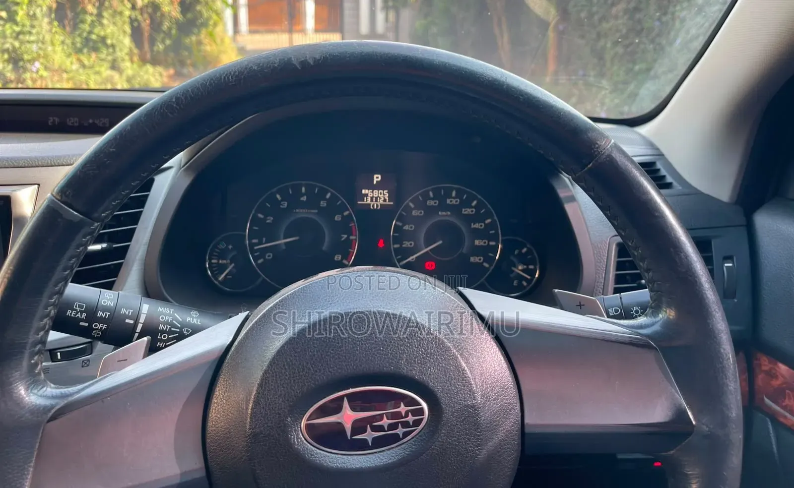 Subaru Legacy 2009 Matt Black