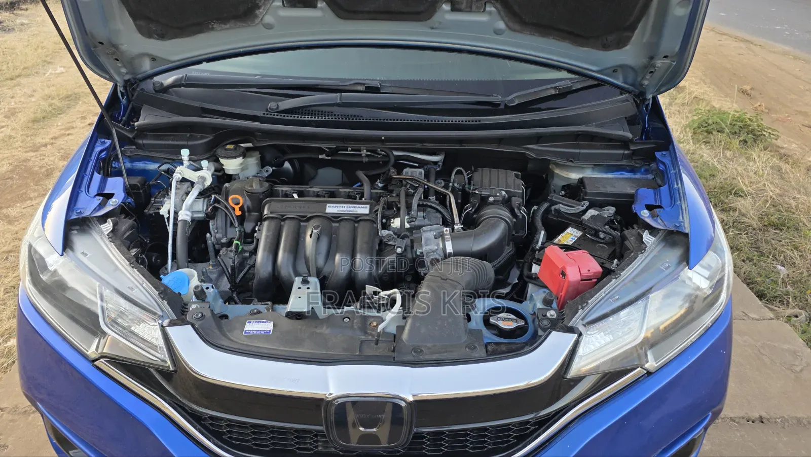 Honda Fit 2018 Blue