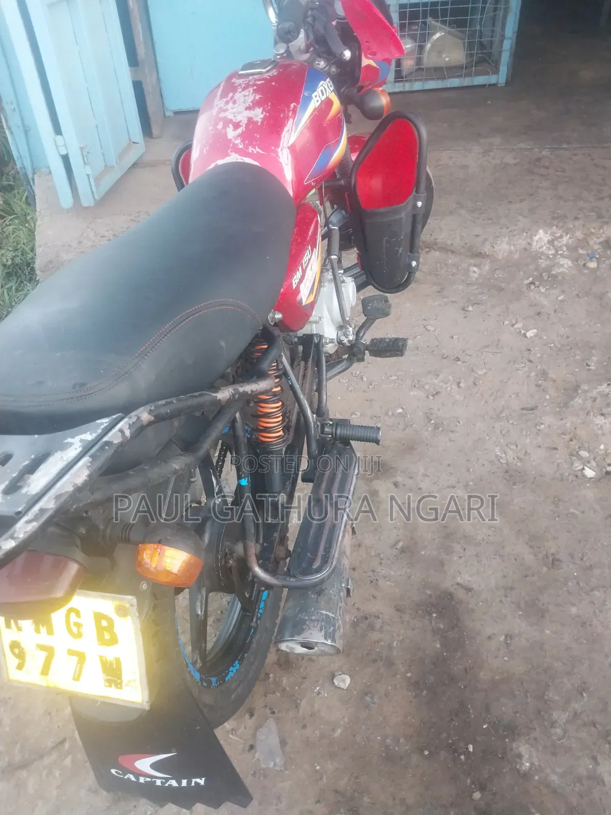 Bajaj Boxer 150 UG 2022 Red