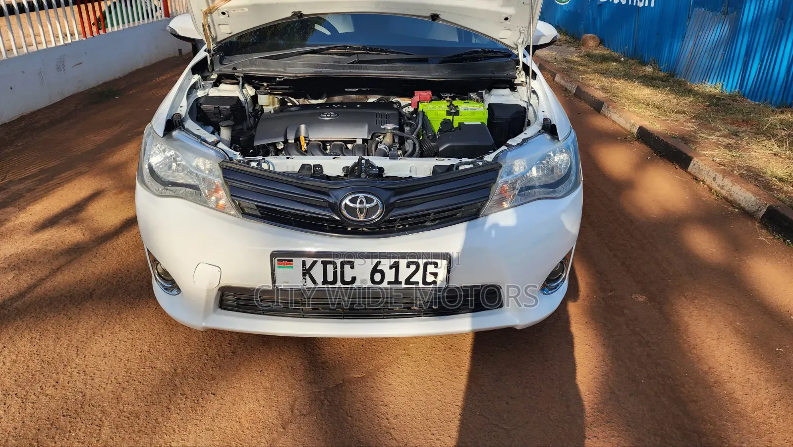Toyota Axio 2014 White