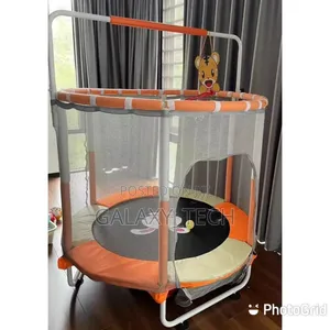 4FT Kids Indoor Trampoline With Safety Net