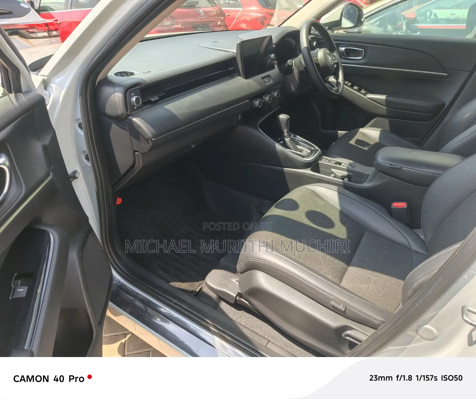 Honda Vezel 2021 Off white
