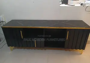 White and White Modern TV Stands Ready Available
