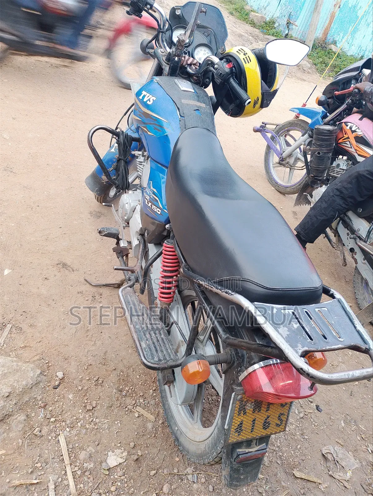 TVS HLX Plus ES 2020 Blue