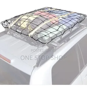 Elastic Bungee Cargo Net Holds Luggage on Car Roof Rack,truck Bed