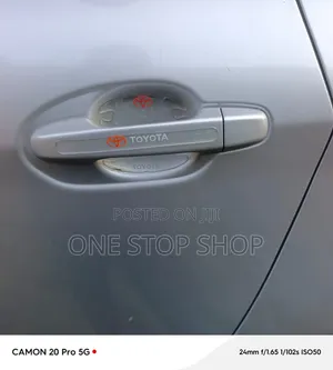 8pc Toyota Branded Transparent Car Door Handle and Bowl Anti Scratch