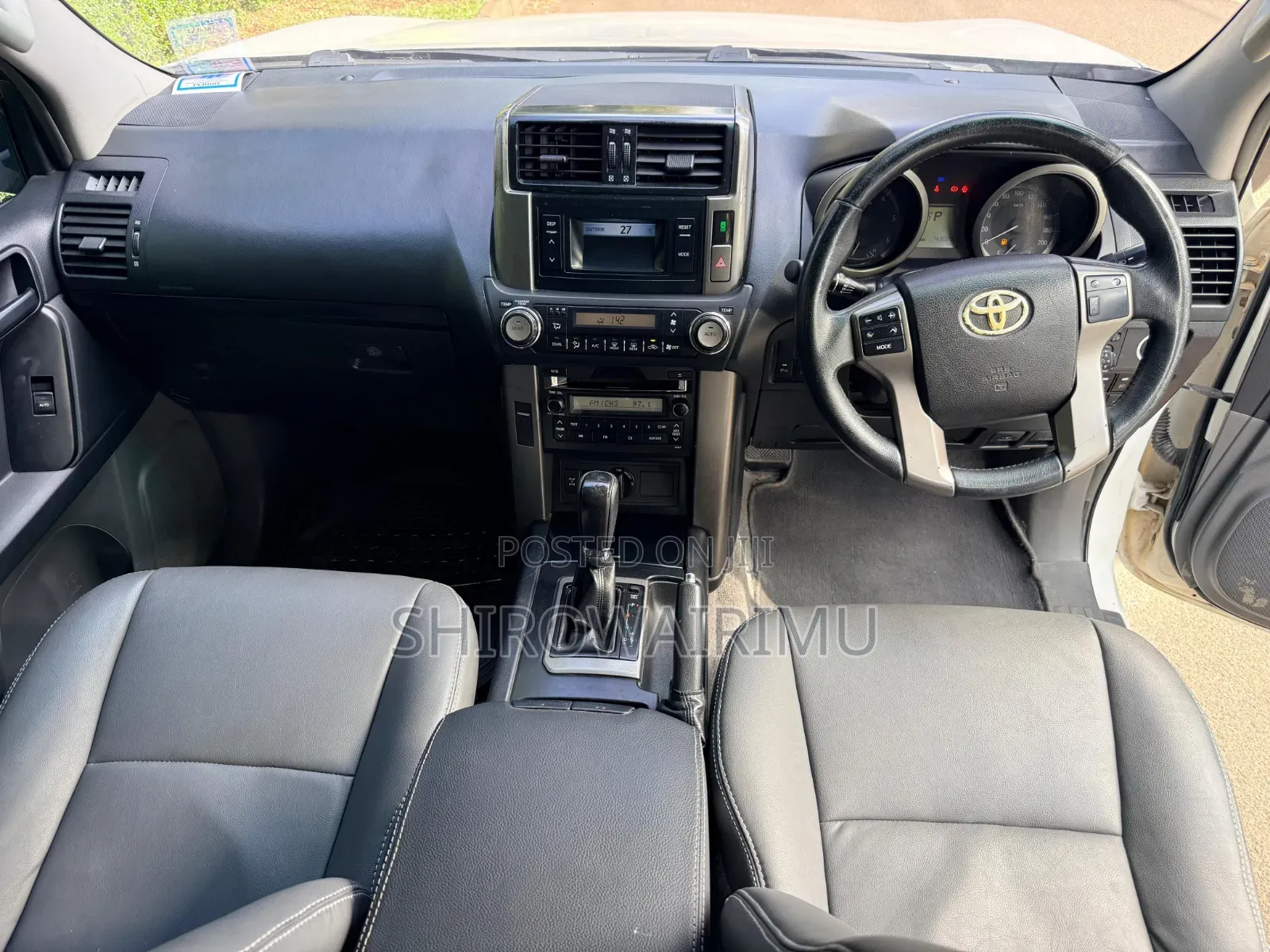 Toyota Land Cruiser Prado 2012 Off white