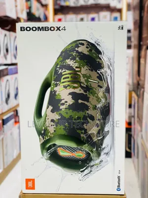 JBL Boombox 4 Portable Waterproof Bluetooth Speaker (Squad) - New