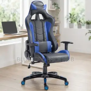Blue Black Gaming Chair